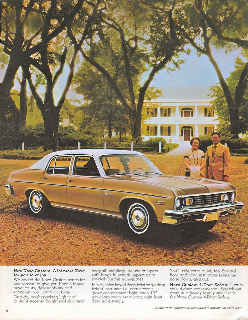 1973 Chevrolet Nova Canadian Brochure Page 9